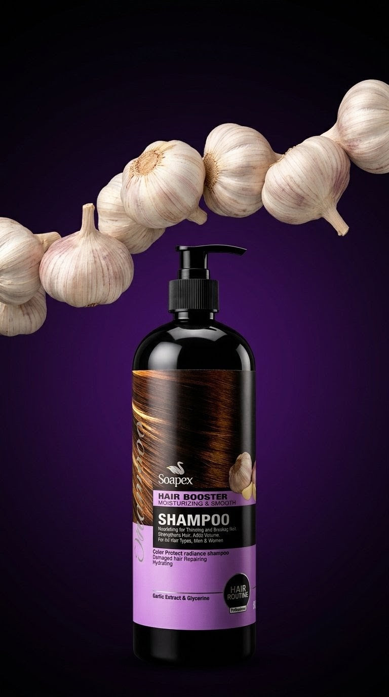 Soapex Garlic Shampoo | Garlic Extract Hair Care