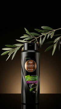 Maxsoft Black Olive Shampoo | Black & Strong Hair Care