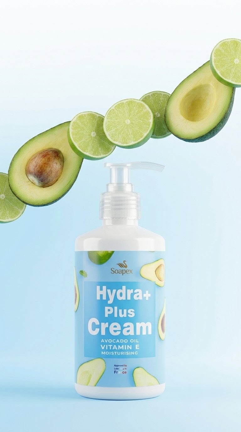 Soapex Hydra+ Plus Cream Avocado Oil & Vitamin E – 250g