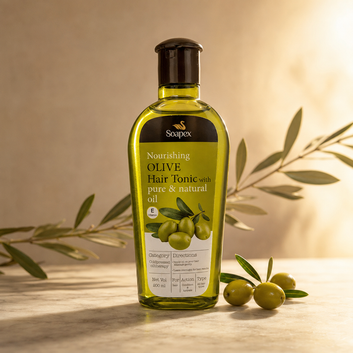 Soapex Olive Hair Oil | Natural Olive Oil for Hair – 200ml