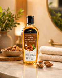 Soapex Almond Hair Oil | Natural Almond Oil for Hair – 200ml