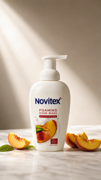 Novitex Foaming Hand Wash Peach Scent – 500g